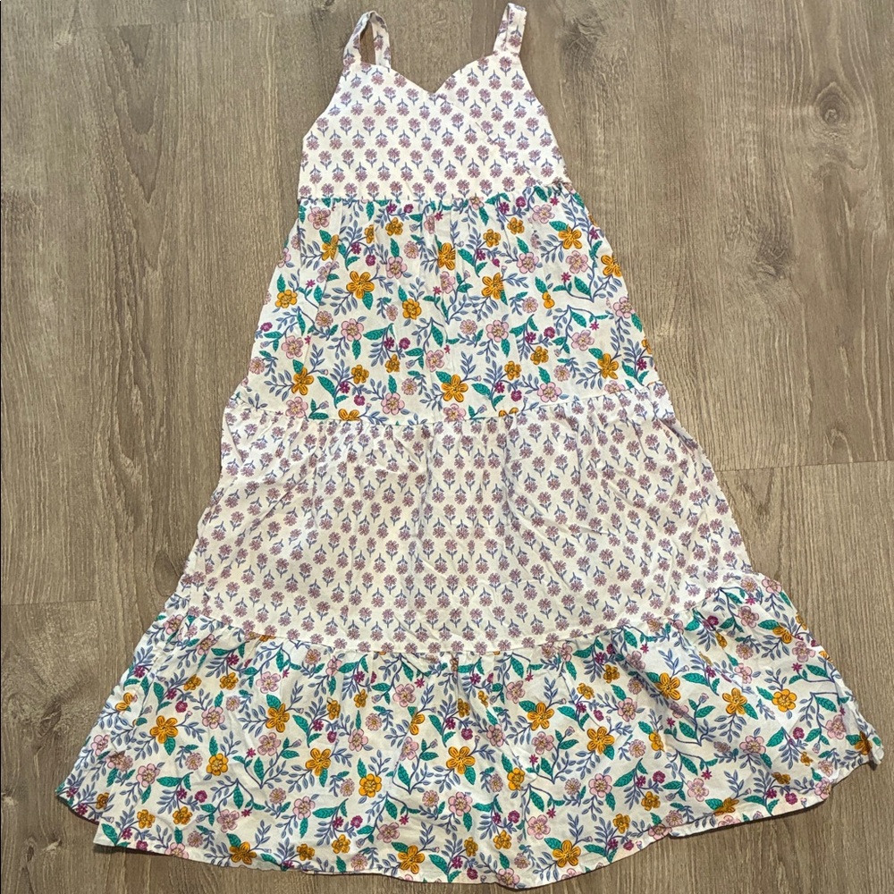 Girls Floral Maxi Dress